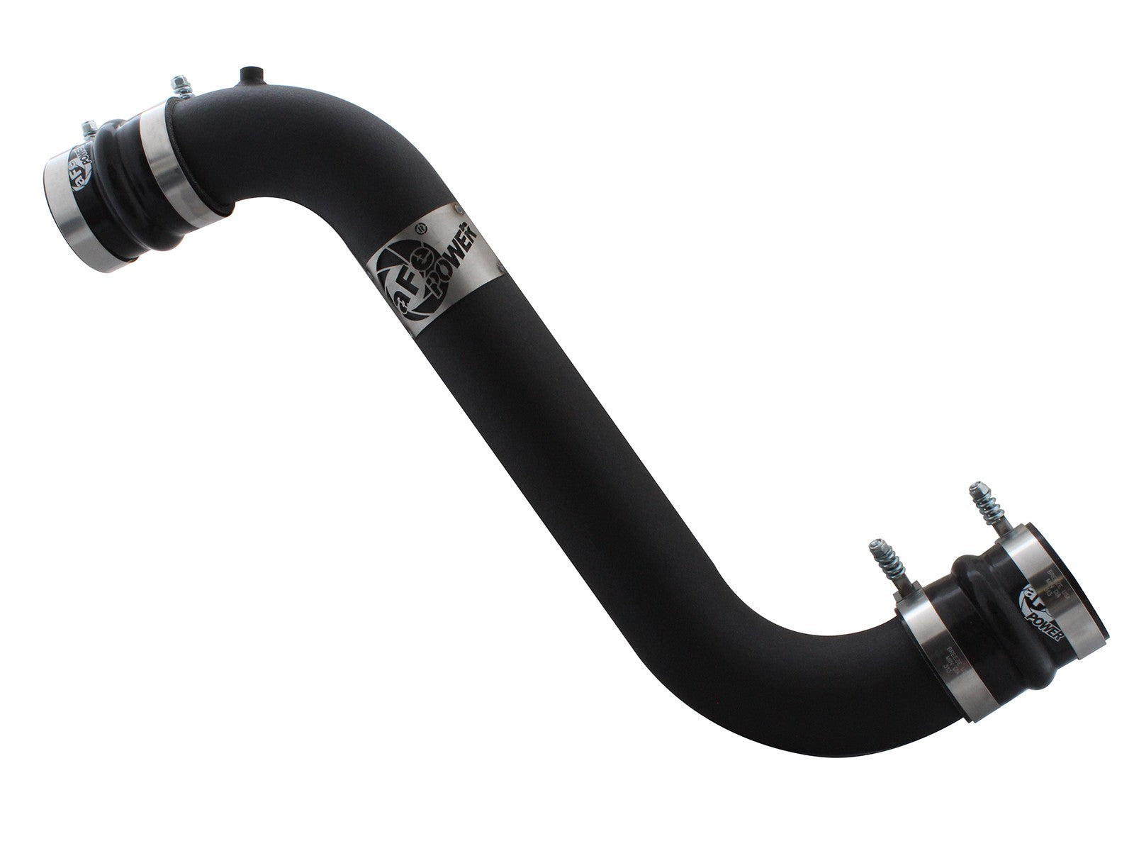 BladeRunner 3 Inch Aluminum Cold Charge Pipe Black GM Diesel Trucks 11-16 V8-6.6L (td) Lml aFe Power