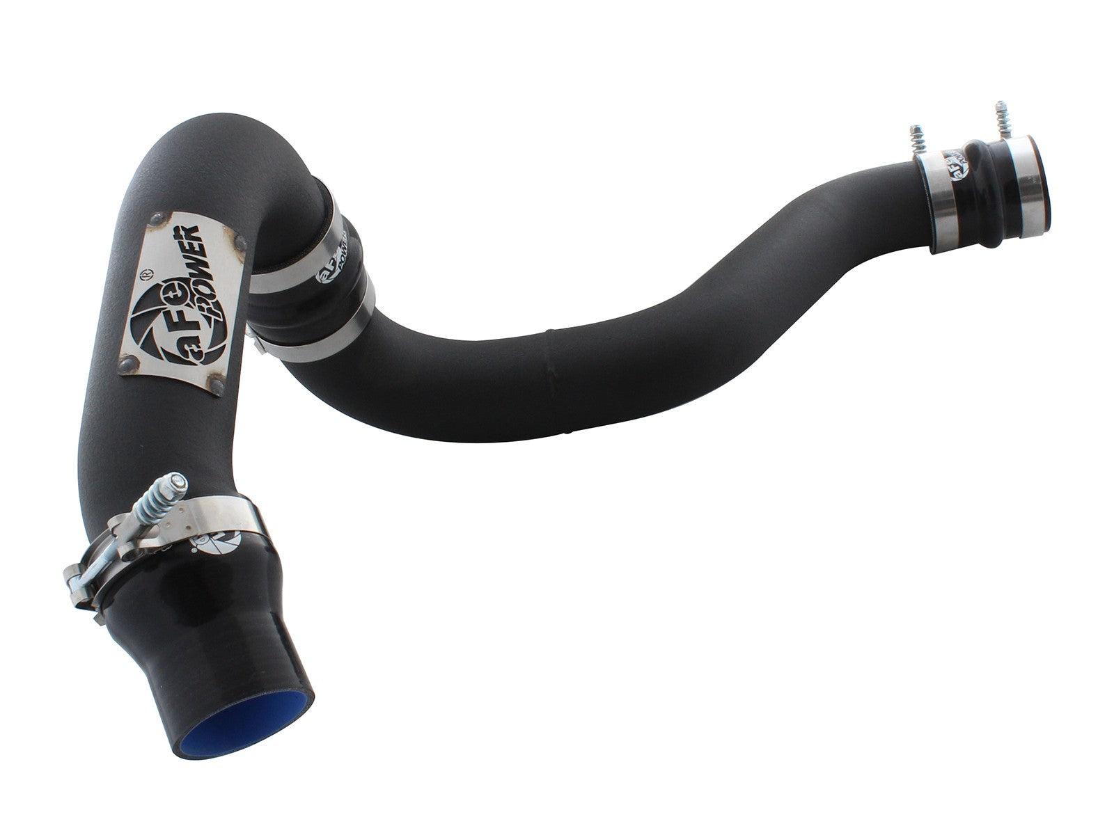 BladeRunner 3 Inch Aluminum Hot Charge Pipe Black GM Diesel Trucks 11-16 V8-6.6L (td) Lml aFe Power