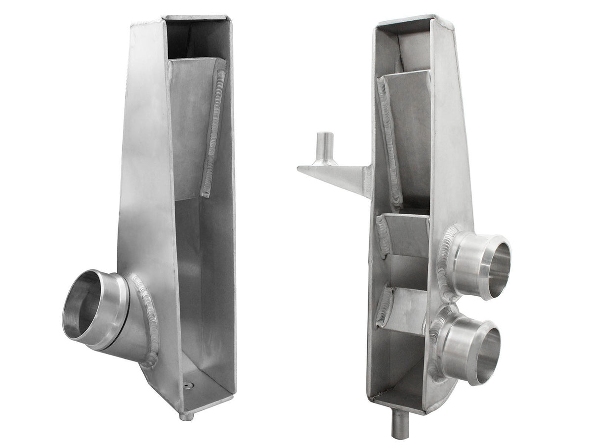 BladeRunner GT Series Intercooler Kit w/ Tubes Black Ford F-150 11-12 V6-3.5L (tt) aFe Power