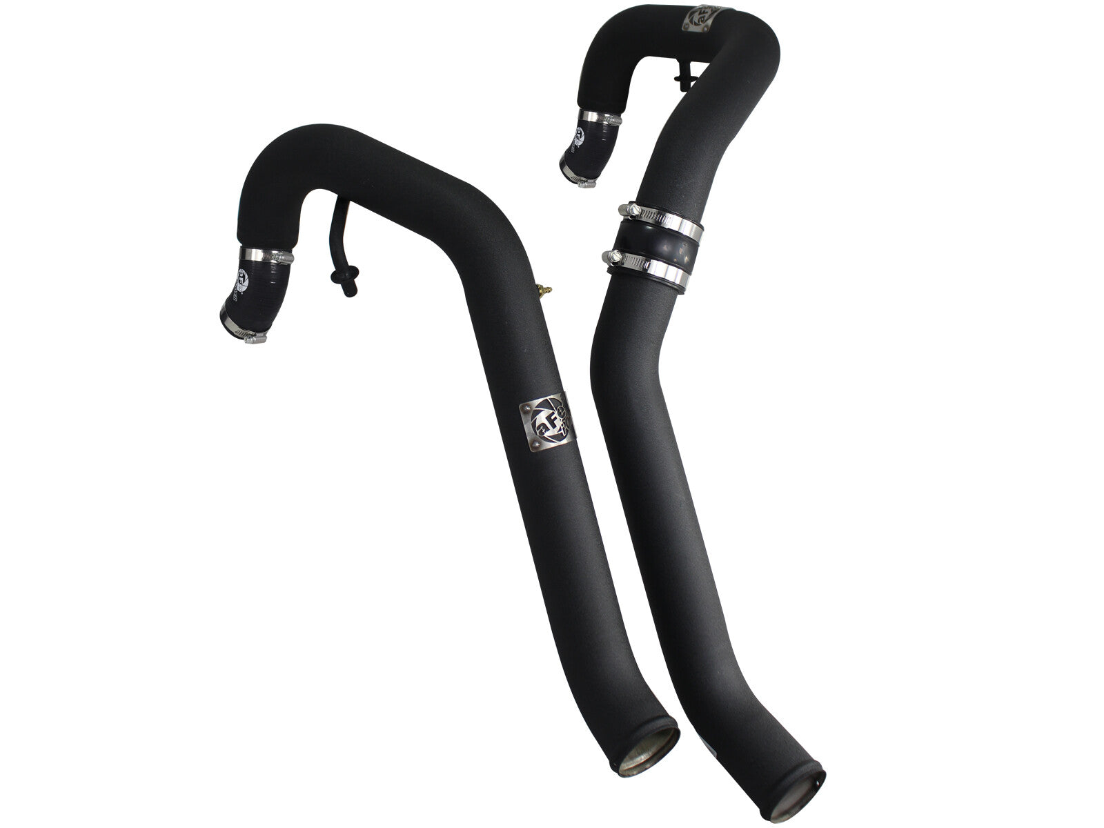 BladeRunner 2-1/2 Inch Aluminum Hot Charge Pipe Black Ford F-150 11-14 V6-3.5L (tt) aFe Power