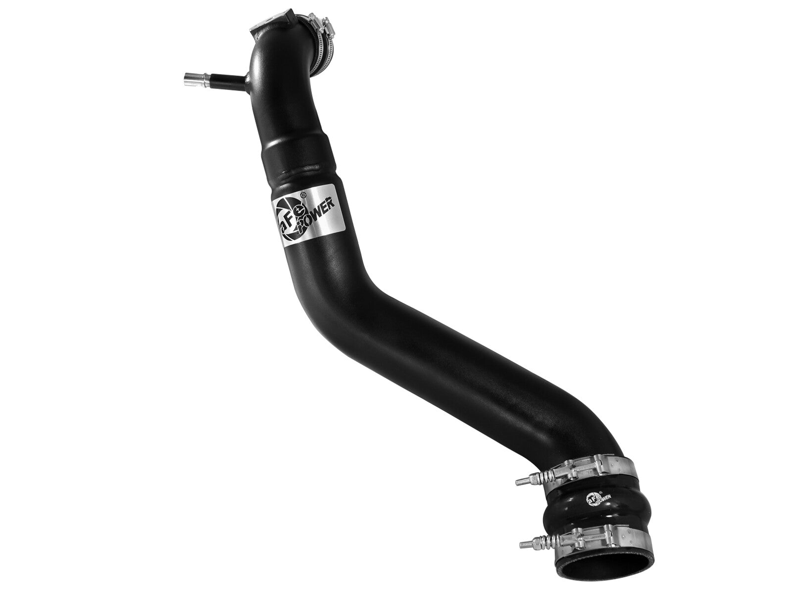 BladeRunner 3-1/2 Inch to 3 Inch Aluminum Cold Charge Pipe Black Ford F-150 11-14 V6-3.5L (tt) aFe Power