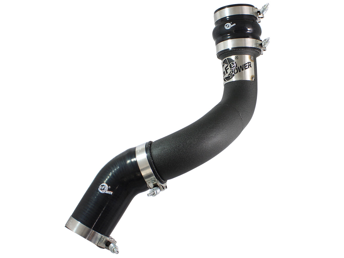 BladeRunner 3 Inch Aluminum Cold Charge Pipe Black Dodge Ram Diesel Trucks 13-18 L6-6.7L (td) aFe Power