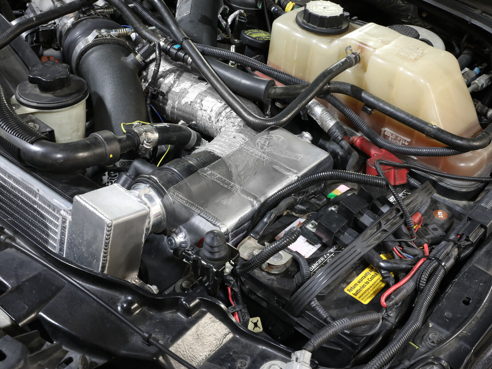 BladeRunner GT Series Intercooler Ford Diesel Trucks 11-16 V8-6.7L (td) aFe Power