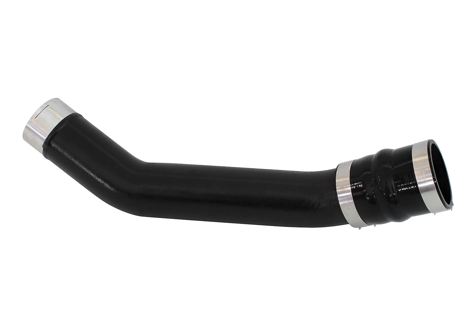 BladeRunner 3 Inch Aluminum Hot Charge Pipe Black Ford Diesel Trucks 11-16 V8-6.7L (td) aFe Power