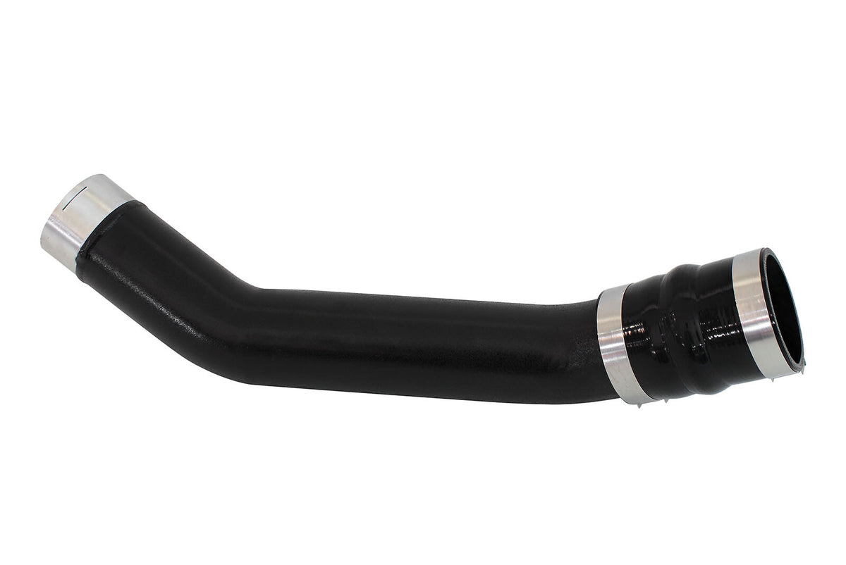 BladeRunner 3 Inch Aluminum Hot Charge Pipe Black Ford Diesel Trucks 11-16 V8-6.7L (td) aFe Power
