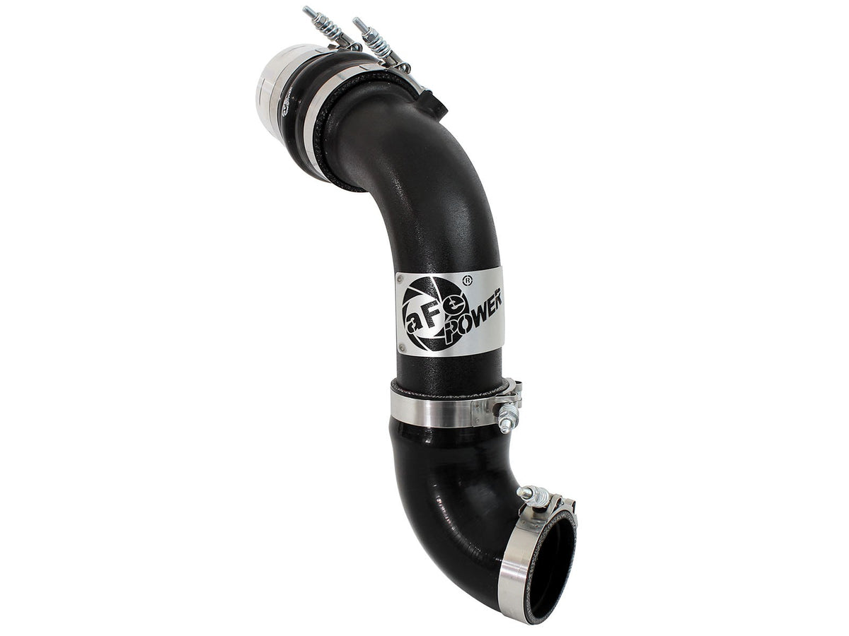 BladeRunner 3 Inch Aluminum Cold Charge Pipe Black Ford Diesel Trucks 11-16 V8-6.7L (td) aFe Power