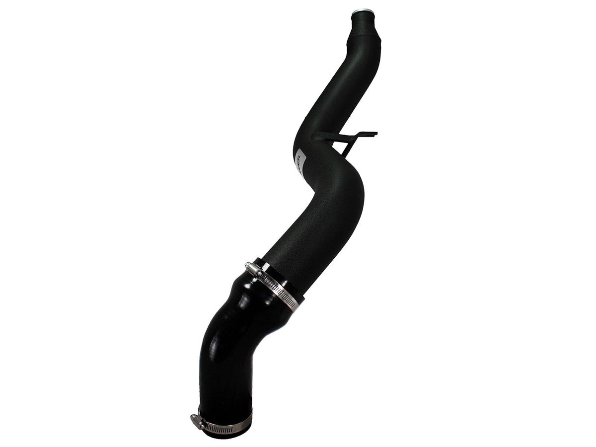 BladeRunner 3 Inch Aluminum Hot Charge Pipe Black Dodge Ram 1500 EcoDiesel 14-18 V6-3.0L (td) aFe Power