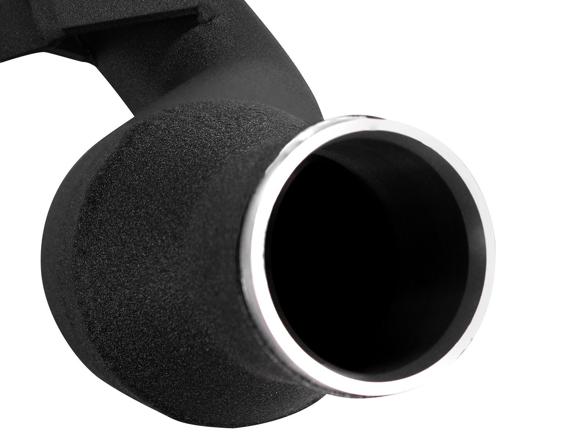 BladeRunner 3 Inch Aluminum Hot Charge Pipe Black Dodge Ram 1500 EcoDiesel 14-18 V6-3.0L (td) aFe Power