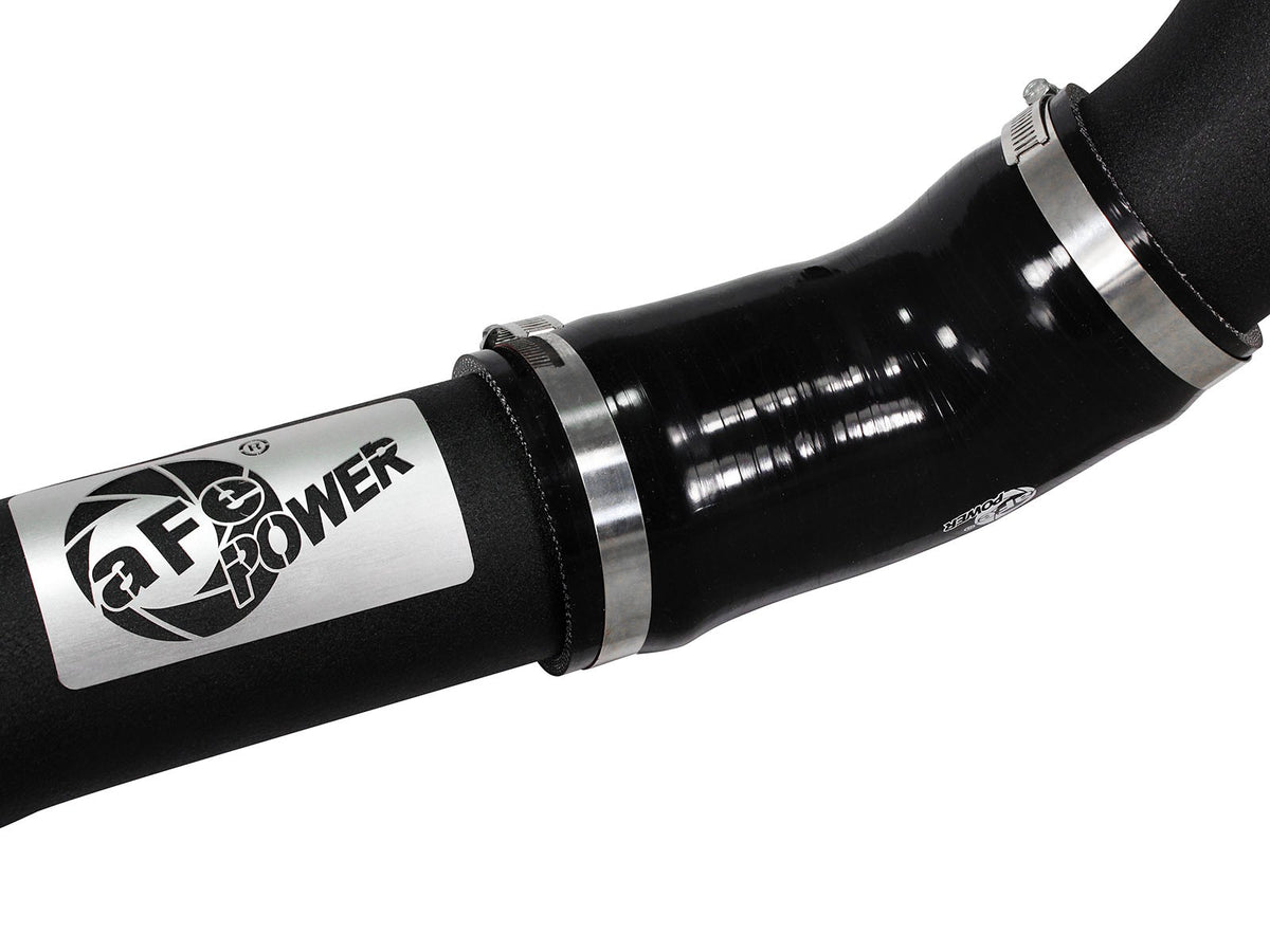 BladeRunner 3 Inch Aluminum Cold Charge Pipe Black Dodge Ram 1500 EcoDiesel 14-18 V6-3.0L (td) aFe Power