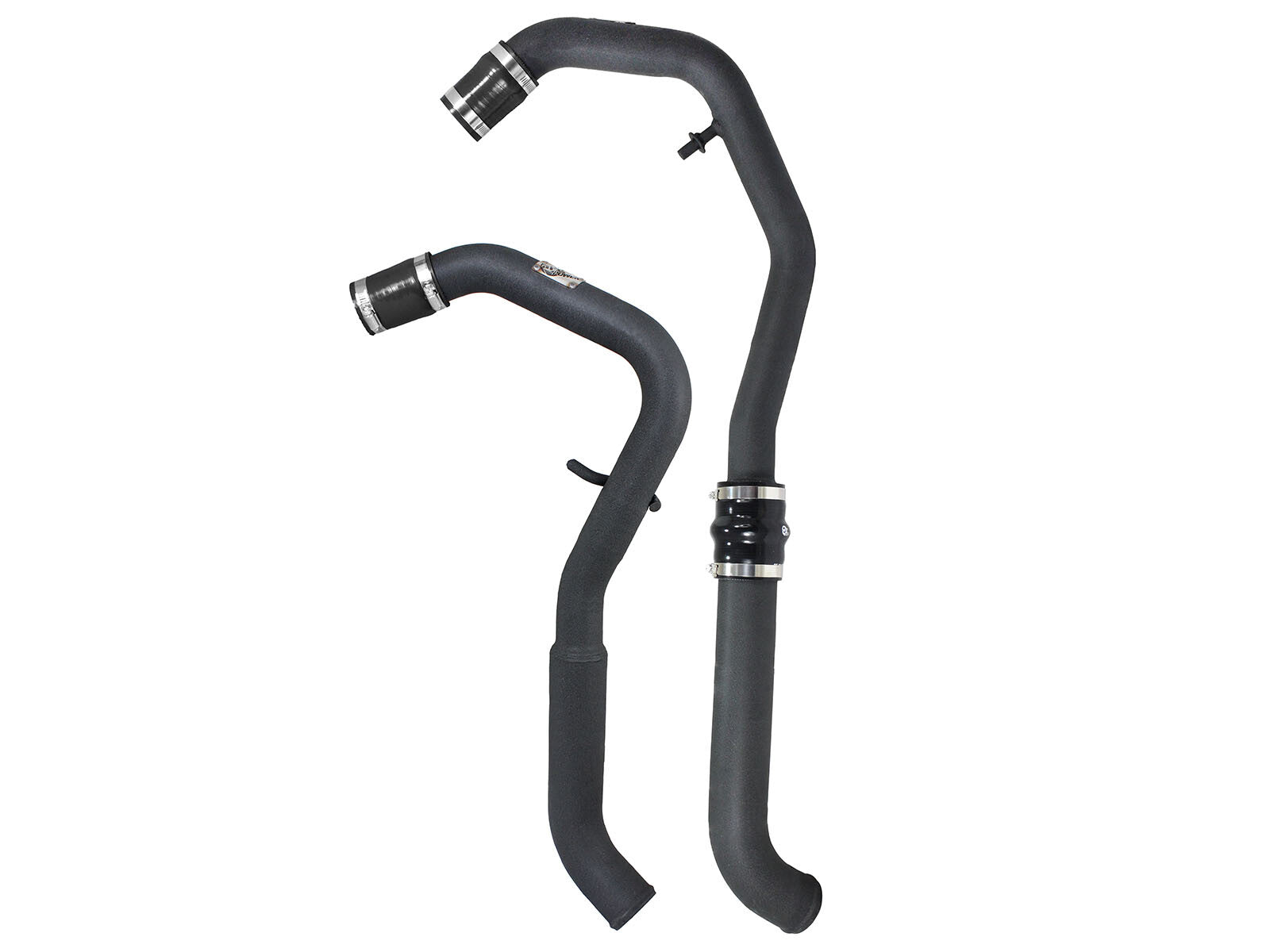 BladeRunner 3 Inch Aluminum Hot Charge Pipe Black Ford F-150 15-19 V6-2.7L (tt) aFe Power