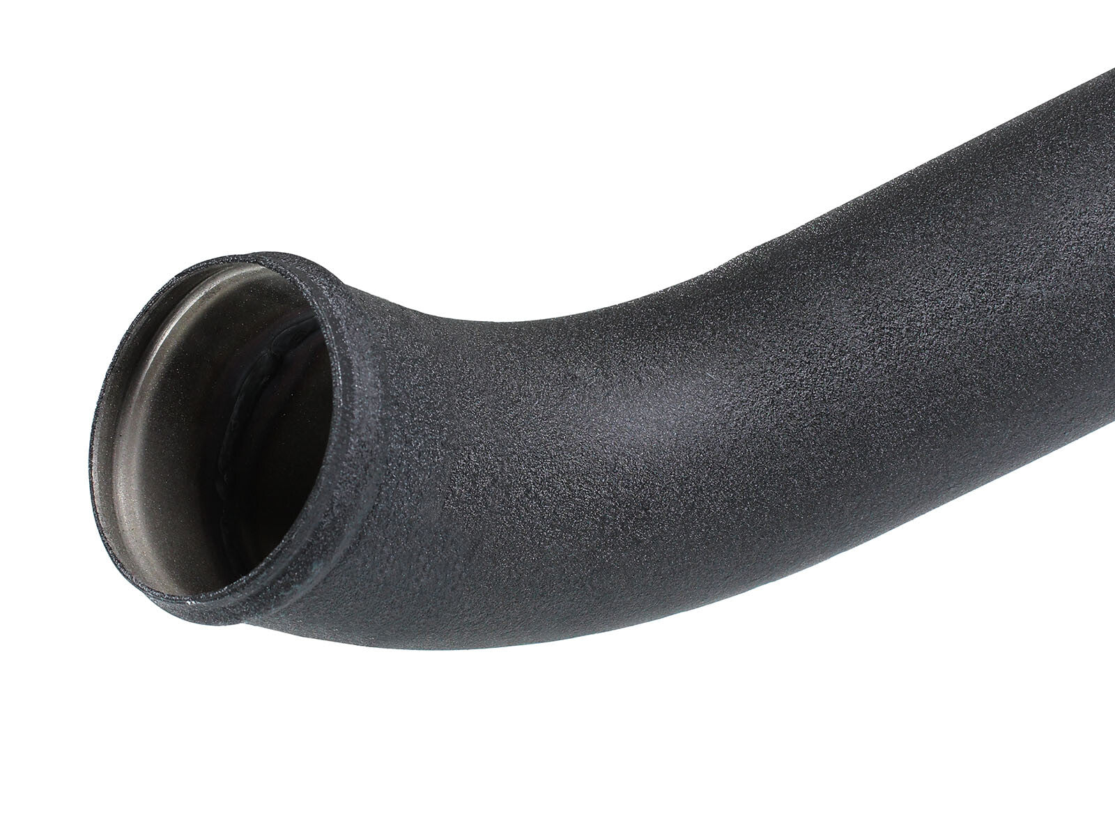 BladeRunner 3 Inch Aluminum Hot Charge Pipe Black Ford F-150 15-19 V6-2.7L (tt) aFe Power