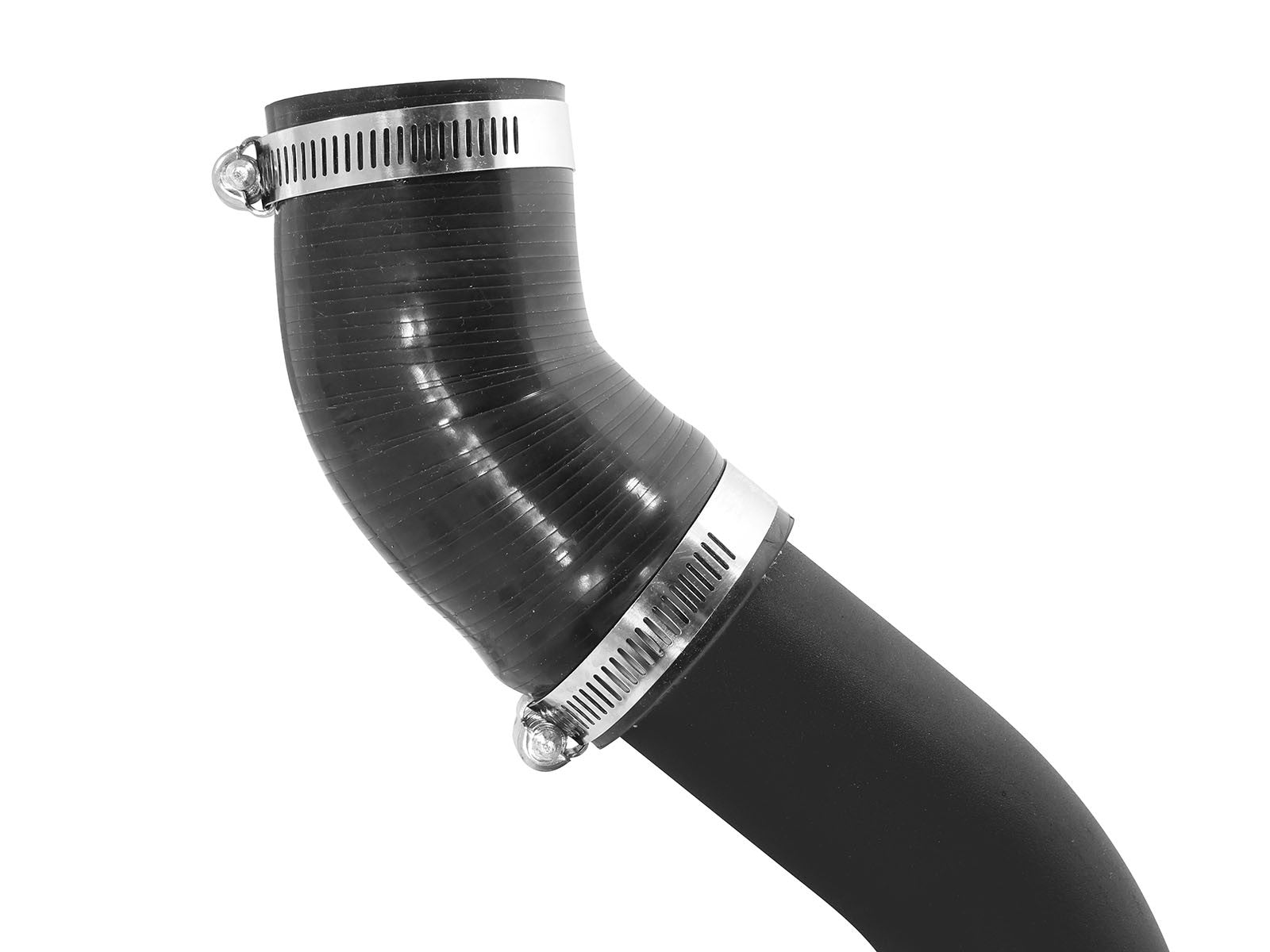 BladeRunner 2 Inch to 2-1/2 Inch Aluminum Hot Charge Pipe Black Ford F-150 15-19 V6-3.5L (tt) aFe Power