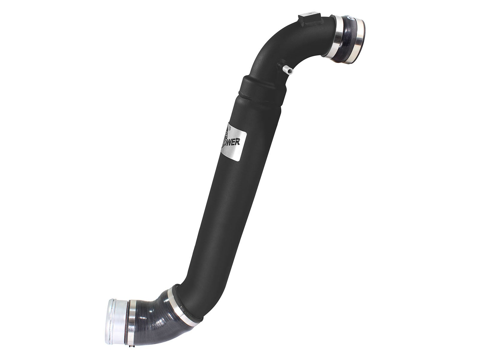 BladeRunner 3-1/2 Inch to 3 Inch Aluminum Cold Charge Pipe Black Ford F-150 15-19 V6-3.5L (tt) aFe Power