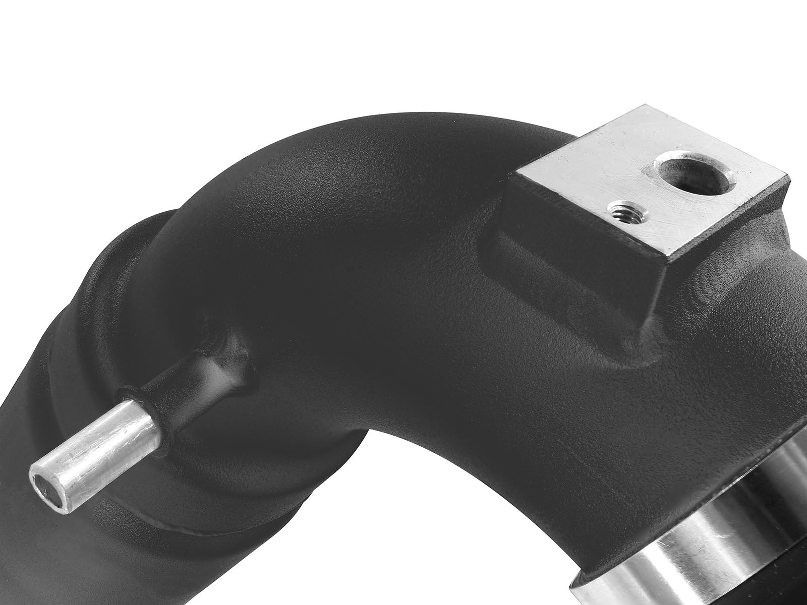 BladeRunner 3-1/2 Inch to 3 Inch Aluminum Cold Charge Pipe Black Ford F-150 15-19 V6-3.5L (tt) aFe Power