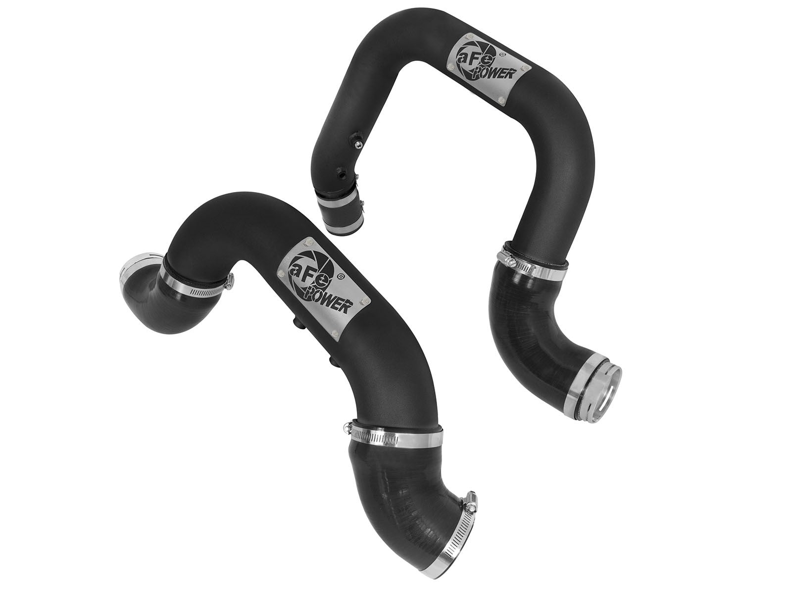 BladeRunner 2-1/2 Inch & 3 Inch Aluminum Hot and Cold Charge Pipe Kit Black GM Colorado/Canyon 16-20 L4-2.8L (td) Lwn aFe Power