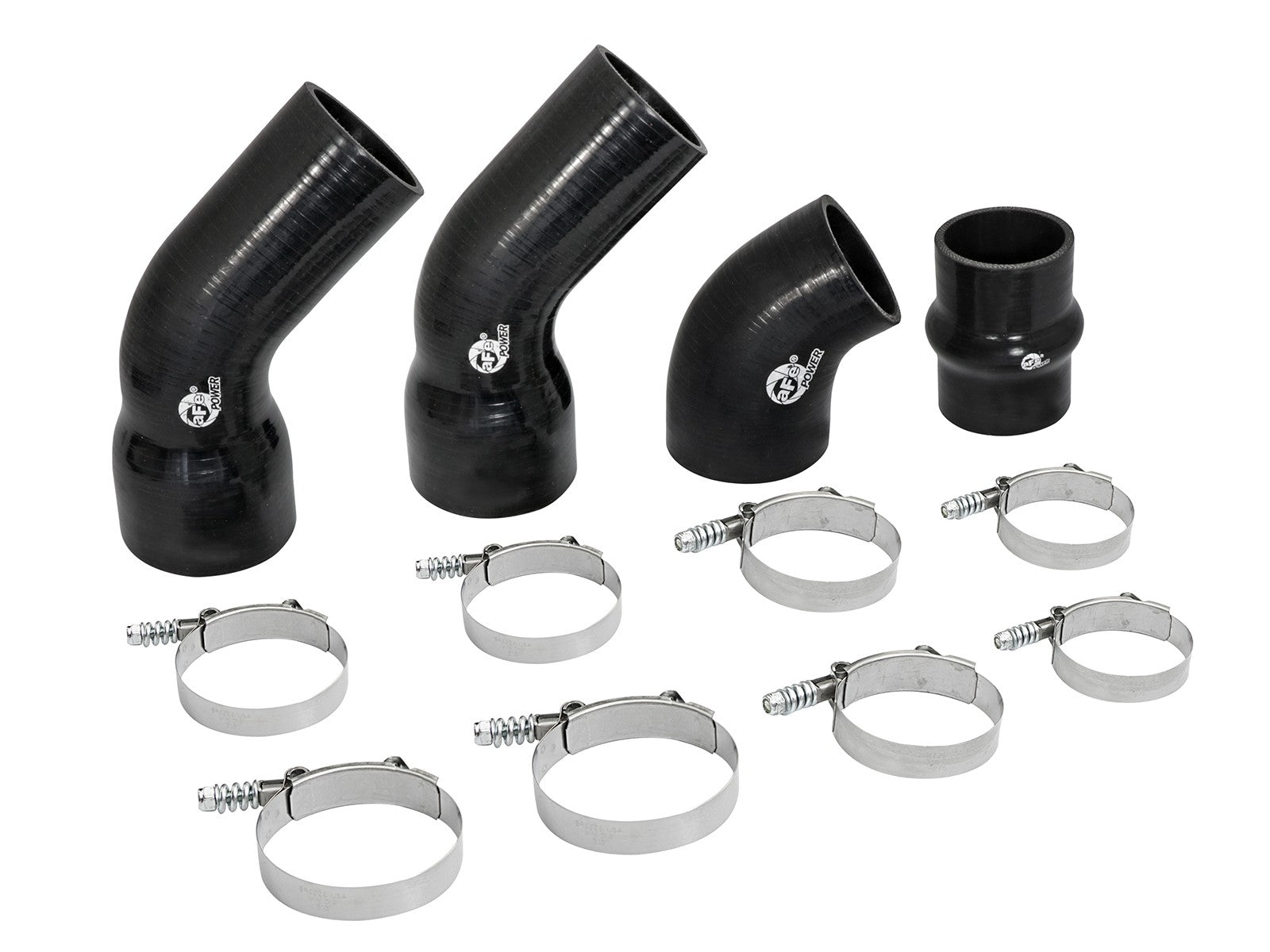 BladeRunner Intercooler Coupling & Clamp Kit for Factory Intercooler & aFe Tubes Nissan Titan Xd 16-19 V8-5.0L (td) aFe Power