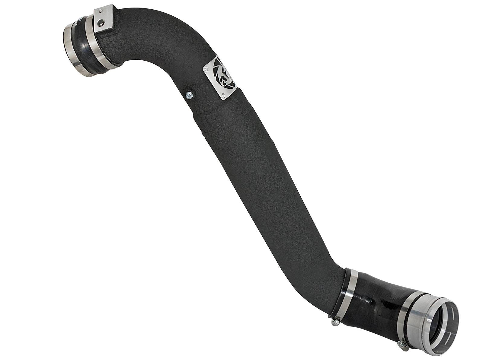 BladeRunner 3-1/2 Inch to 3 Inch Aluminum Cold Charge Pipe Black Ford F-150 Raptor 17-19 V6-3.5L (tt) aFe Power