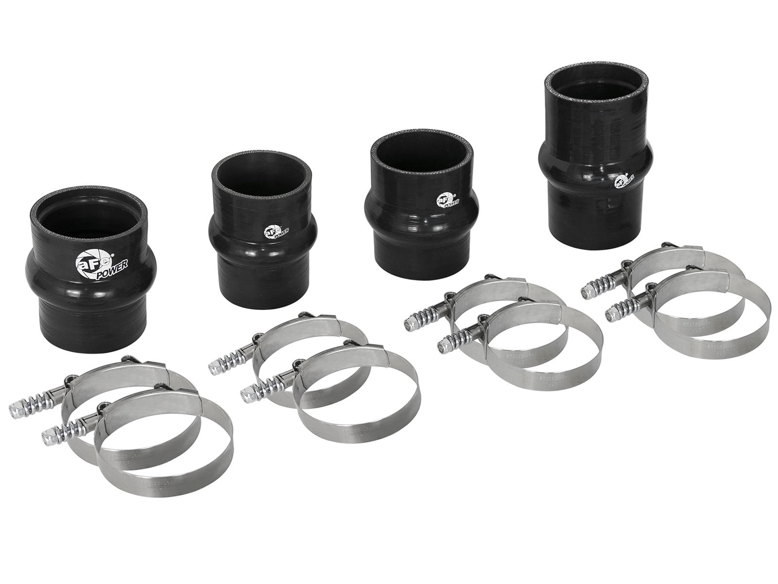 BladeRunner Intercooler Coupling & Clamp Kit for Factory Intercooler & aFe Tubes GM Diesel Trucks 17-19 V8-6.6L (td) L5P aFe Power