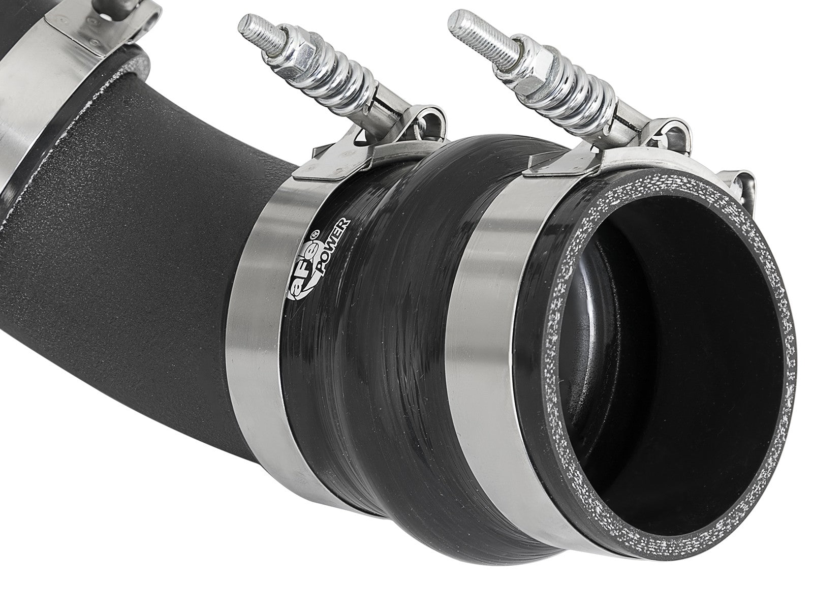 BladeRunner 3 Inch & 3-1/2 Inch Aluminum Hot and Cold Charge Pipe Kit Black GM Diesel Trucks 17-19 V8-6.6L (td) L5P aFe Power