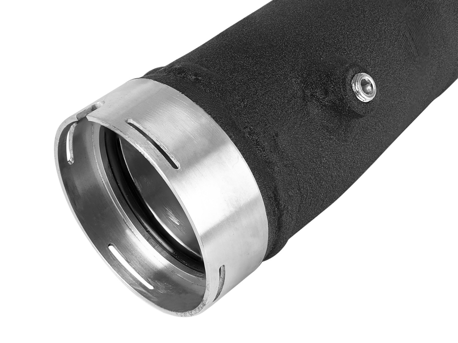 BladeRunner 3 Inch Aluminum Hot and Cold Charge Pipe Kit Black Ford Ranger 19-23 L4-2.3L (t) aFe Power