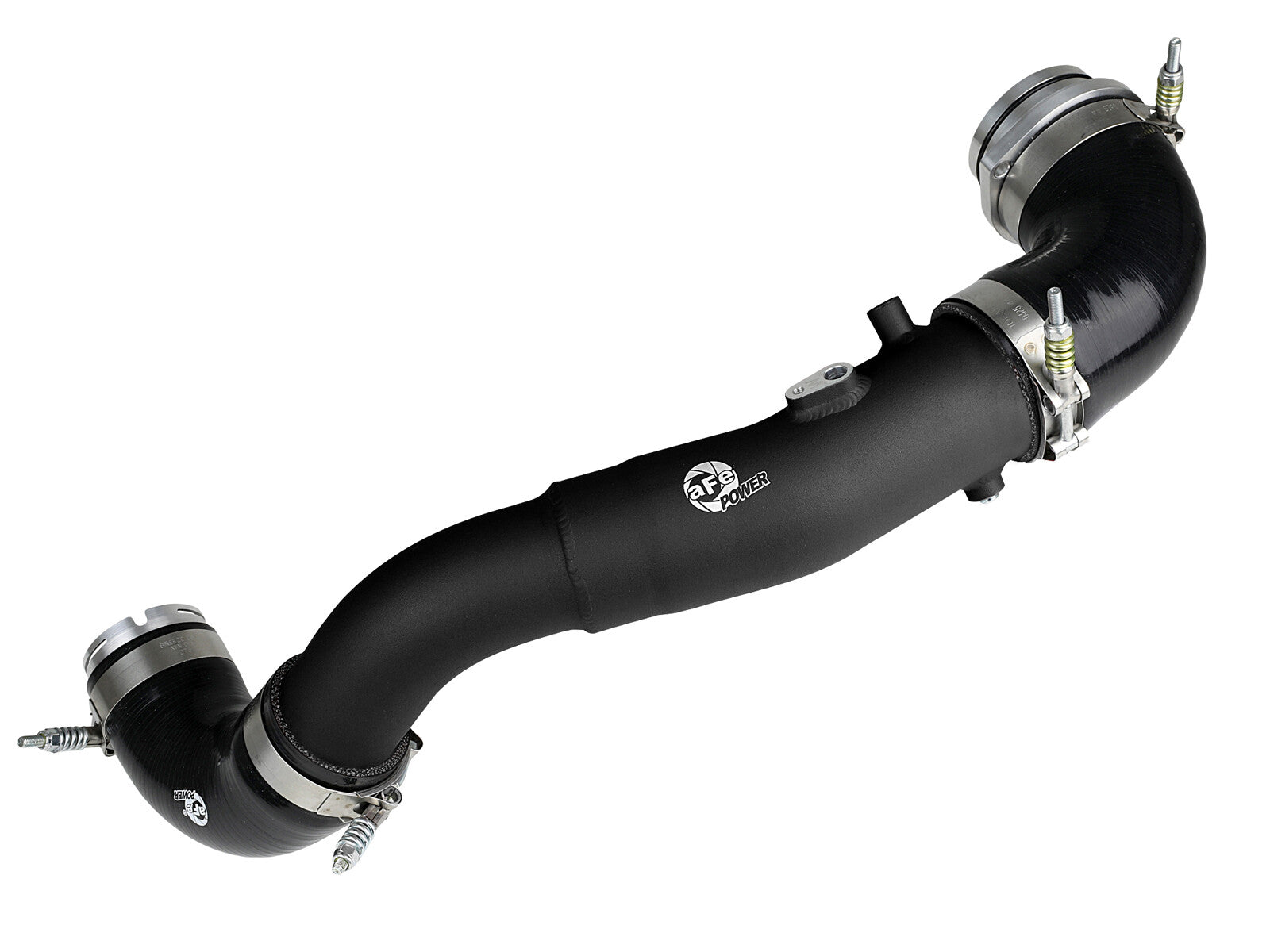 BladeRunner 2-1/2 Inch Aluminum Hot Charge Pipe Black Toyota Gr Supra (A90) 20-26 L6-3.0L (t) aFe Power