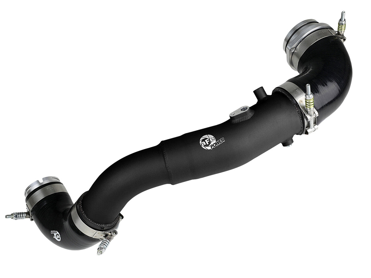 BladeRunner 2-1/2 Inch Aluminum Hot Charge Pipe Black Toyota Gr Supra (A90) 20-26 L6-3.0L (t) aFe Power