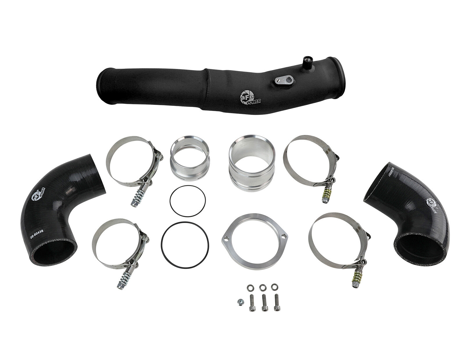 BladeRunner 2-1/2 Inch Aluminum Hot Charge Pipe Black Toyota Gr Supra (A90) 20-26 L6-3.0L (t) aFe Power
