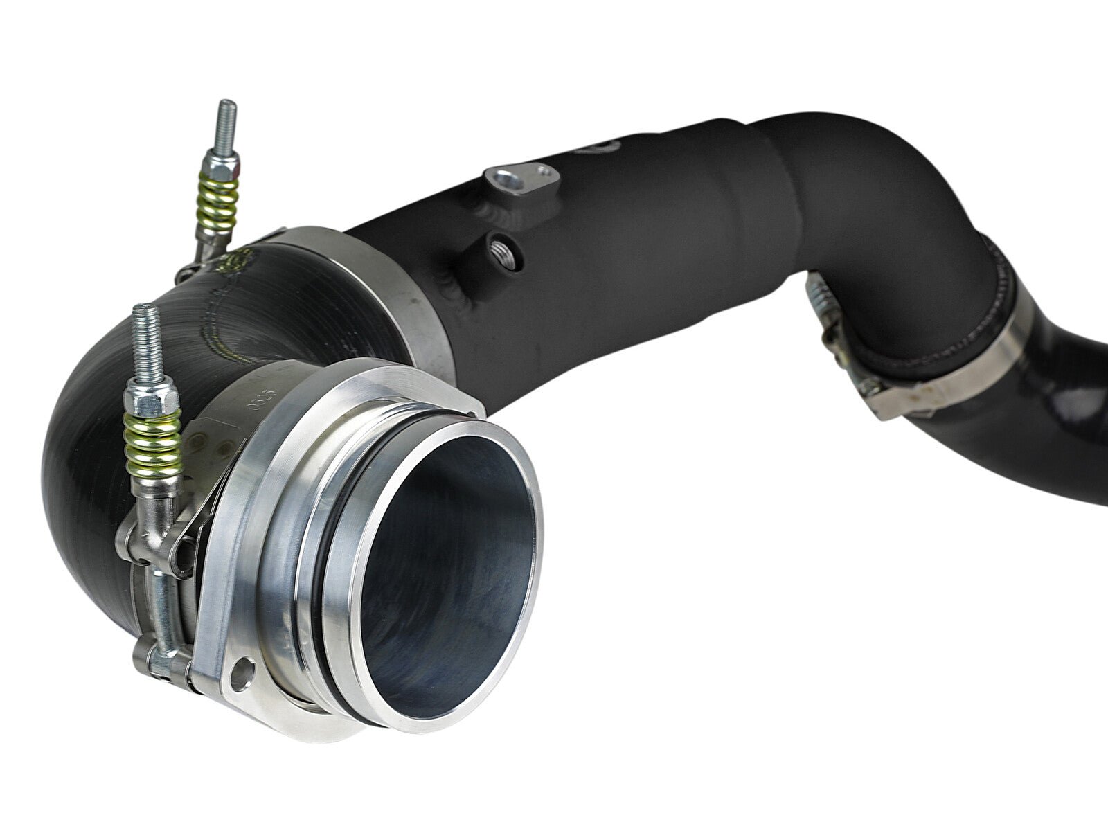 BladeRunner 2-1/2 Inch Aluminum Hot Charge Pipe Black Toyota Gr Supra (A90) 20-26 L6-3.0L (t) aFe Power