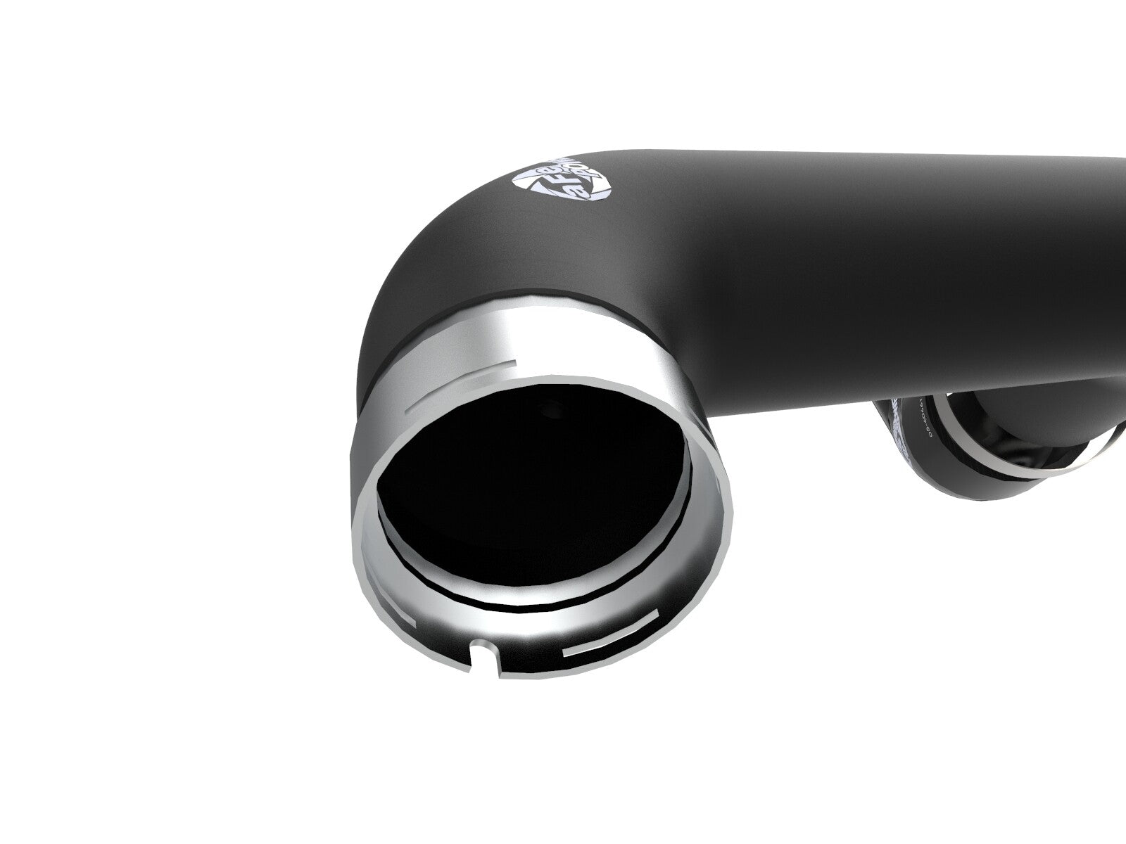 BladeRunner 2-1/2 Inch to 3 Inch Aluminum Hot and Cold Charge Pipe Kit Black GM Silverado/Sierra 1500 19-26 L4-2.7L (t) aFe Power