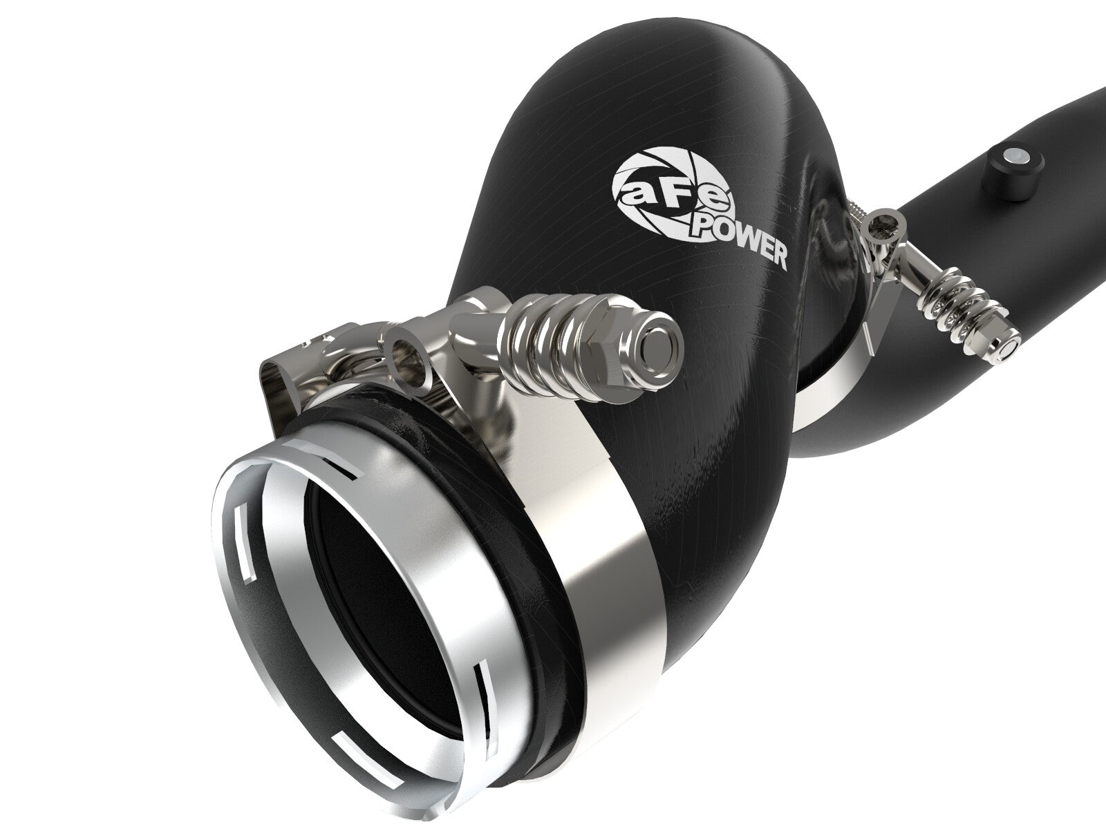BladeRunner 2-1/2 Inch to 3 Inch Aluminum Hot and Cold Charge Pipe Kit Black GM Silverado/Sierra 1500 19-26 L4-2.7L (t) aFe Power