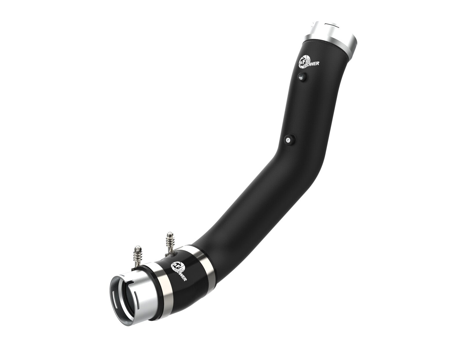 BladeRunner 3-1/2 Inch Aluminum Cold Charge Pipe Black GM Diesel Trucks 20-23 V8-6.6L (td) aFe Power
