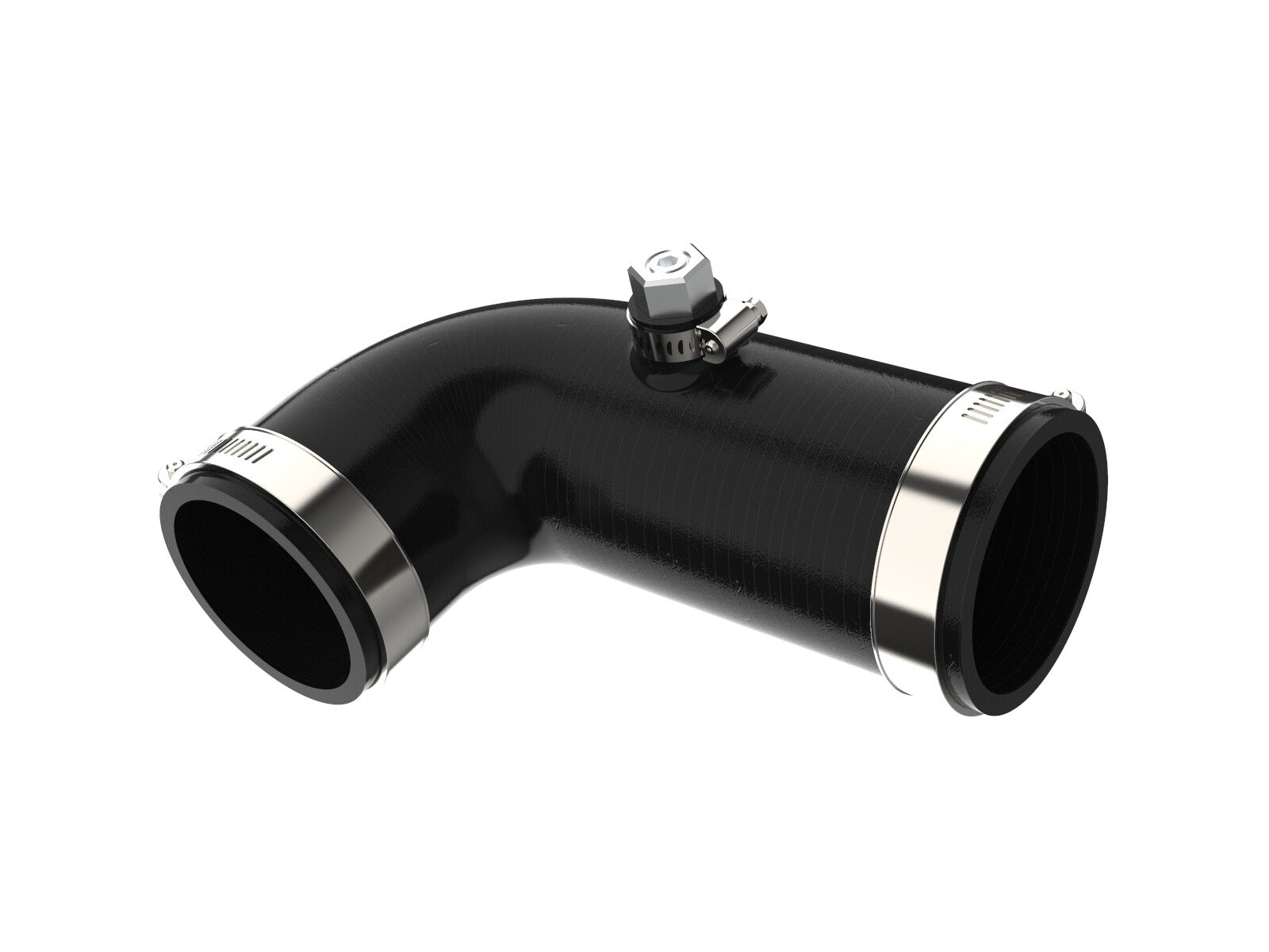 BladeRunner 3 Inch & 3-1/2 Inch Aluminum Hot and Cold Charge Pipe Kit Black GM Trucks/SUVs 20-26 L6-3.0L (td) LM2/LZ0 aFe Power