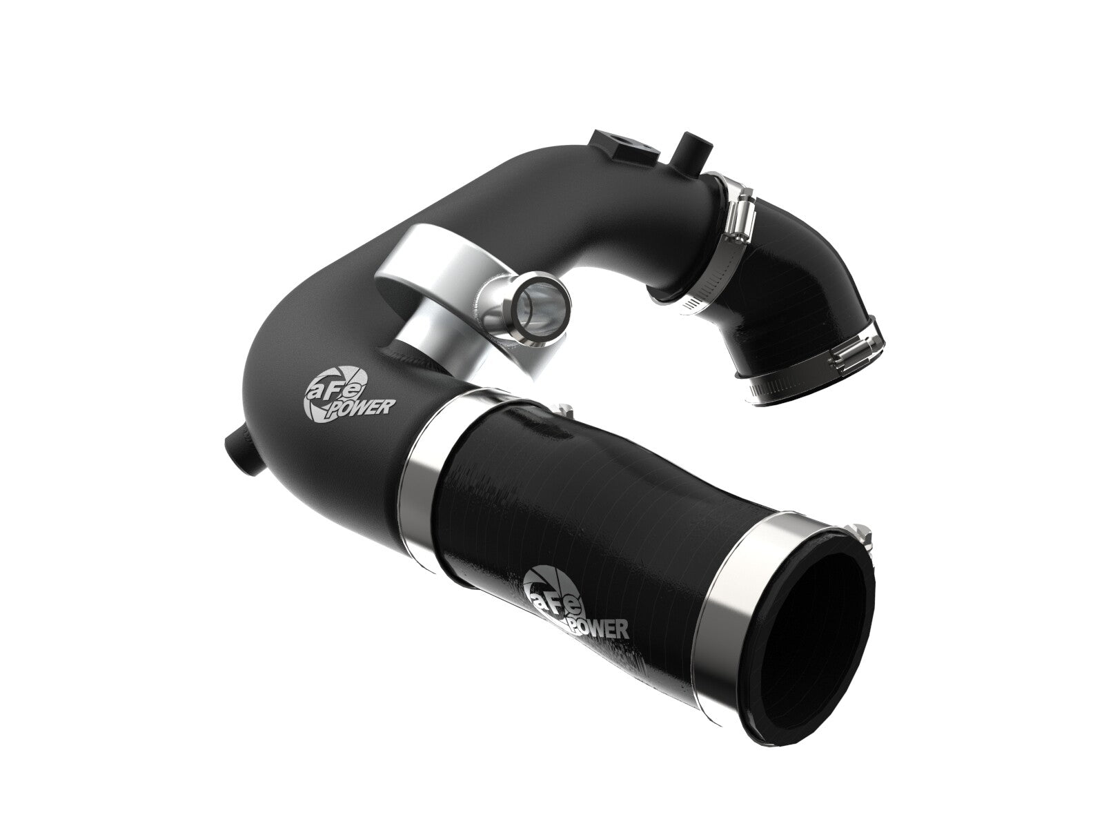 BladeRunner 2-1/2 Inch Aluminum Hot Charge Pipe Black Jeep Wrangler (Jl) 18-23 L4-2.0L (t) aFe Power