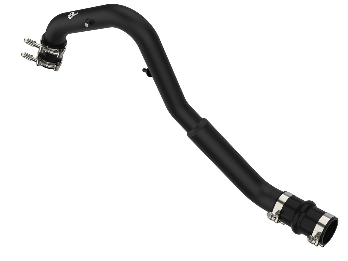 BladeRunner 2 Inch to 2-1/2 Inch Aluminum Hot Charge Pipe Black Ford F-150 21-24 V6-2.7L (tt) aFe Power