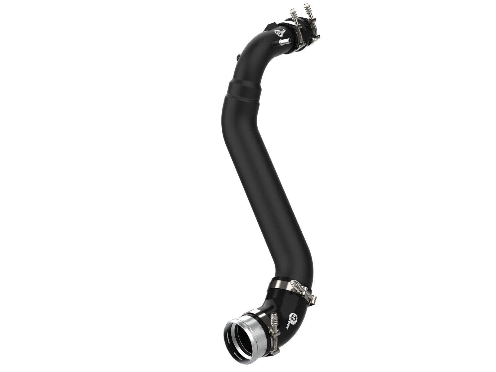 BladeRunner 3-1/2 Inch to 2-3/4 Inch Aluminum Cold Charge Pipe Black Ford F-150 21-26 V6-2.7L (tt) aFe Power