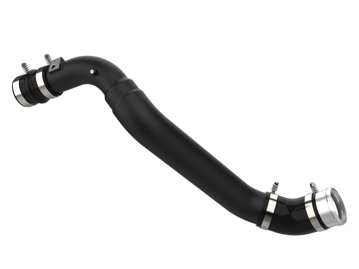 BladeRunner 3-1/2 Inch to 2-3/4 Inch Aluminum Cold Charge Pipe Black Ford F-150 21-26 V6-2.7L (tt) aFe Power