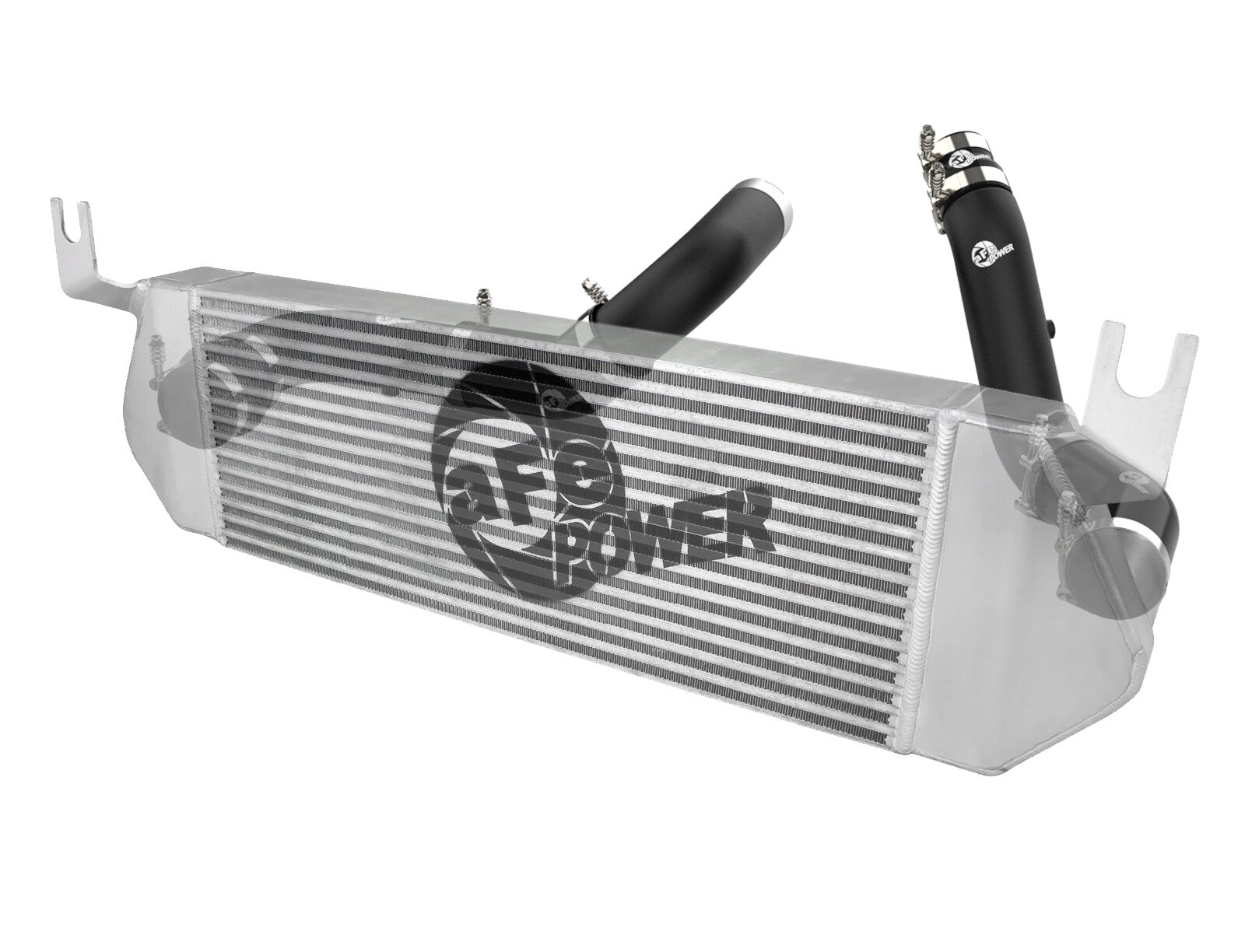 BladeRunner GT Series Intercooler Kit w/ Black Tubes Ram 1500 16-19 V6-3.0L (td) aFe Power
