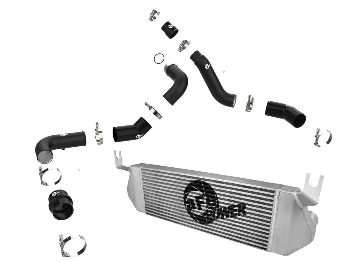 BladeRunner GT Series Intercooler Kit w/ Black Tubes Ram 1500 16-19 V6-3.0L (td) aFe Power