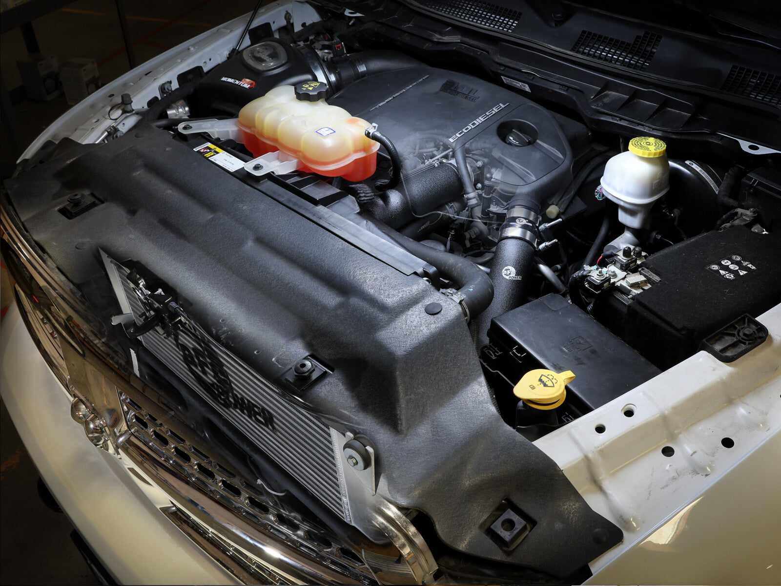 BladeRunner GT Series Intercooler Kit w/ Black Tubes Ram 1500 16-19 V6-3.0L (td) aFe Power
