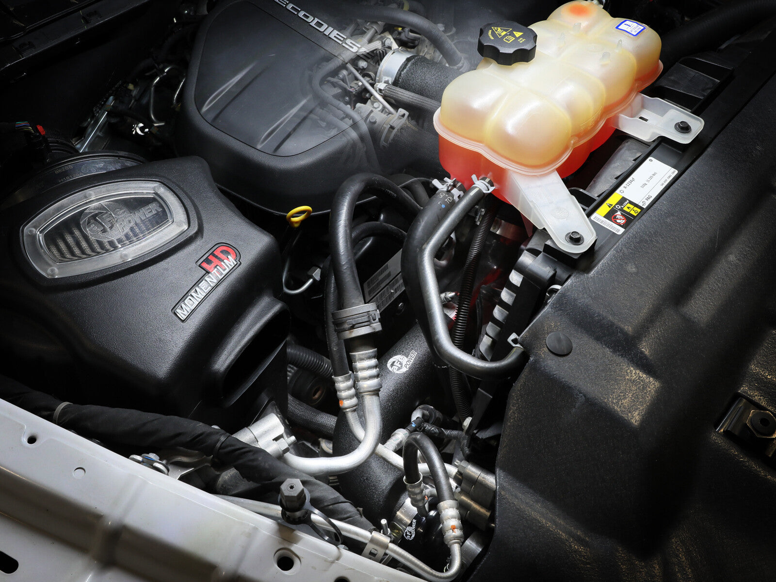 BladeRunner 2-1/2 Inch & 3 Inch Aluminum Hot and Cold Charge Pipe Kit Black Ram 1500 16-19 V6-3.0L (td) aFe Power