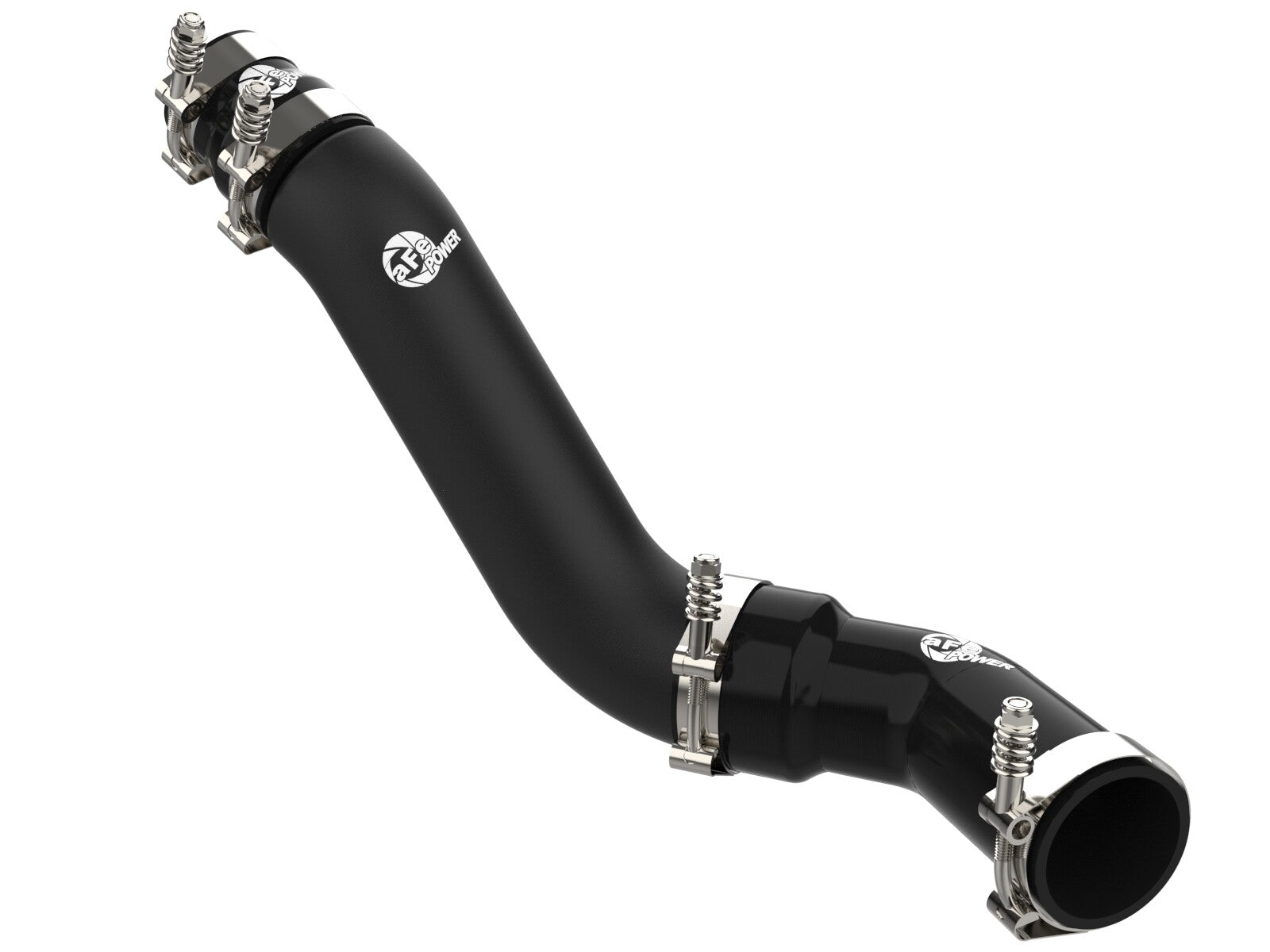BladeRunner 2-1/2 Inch & 3 Inch Aluminum Hot Charge Pipe Black Ram 1500 16-19 V6-3.0L (td) aFe Power