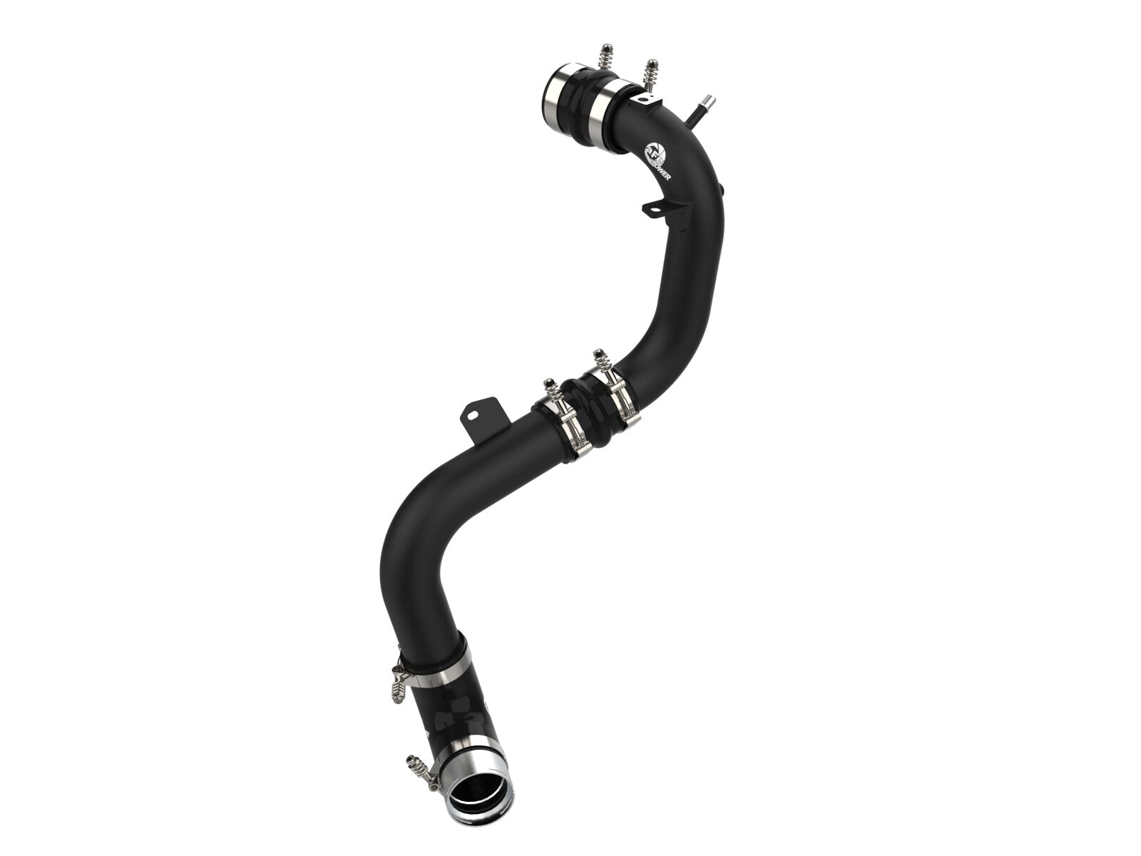 BladeRunner 2-3/4 Inch Aluminum Cold Charge Pipe Black Ford Bronco 21-26 V6-2.7L (tt) aFe Power