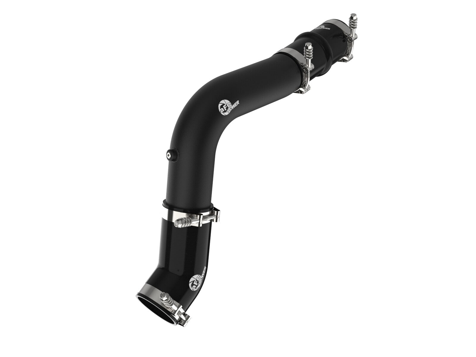 BladeRunner 3 Inch Aluminum Hot Charge Pipe Black Ram Diesel Trucks 19-23 L6-6.7L (td) aFe Power