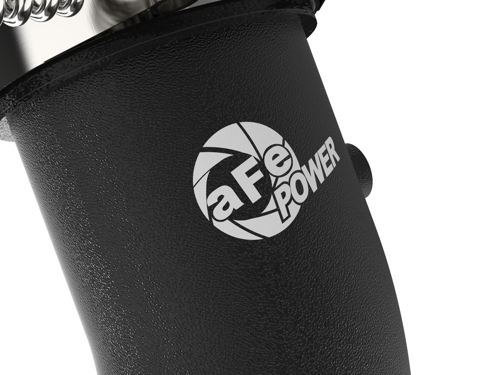 BladeRunner 3-1/2 Inch Aluminum Cold Charge Pipe Black Ram Diesel Trucks 19-23 L6-6.7L (td) aFe Power