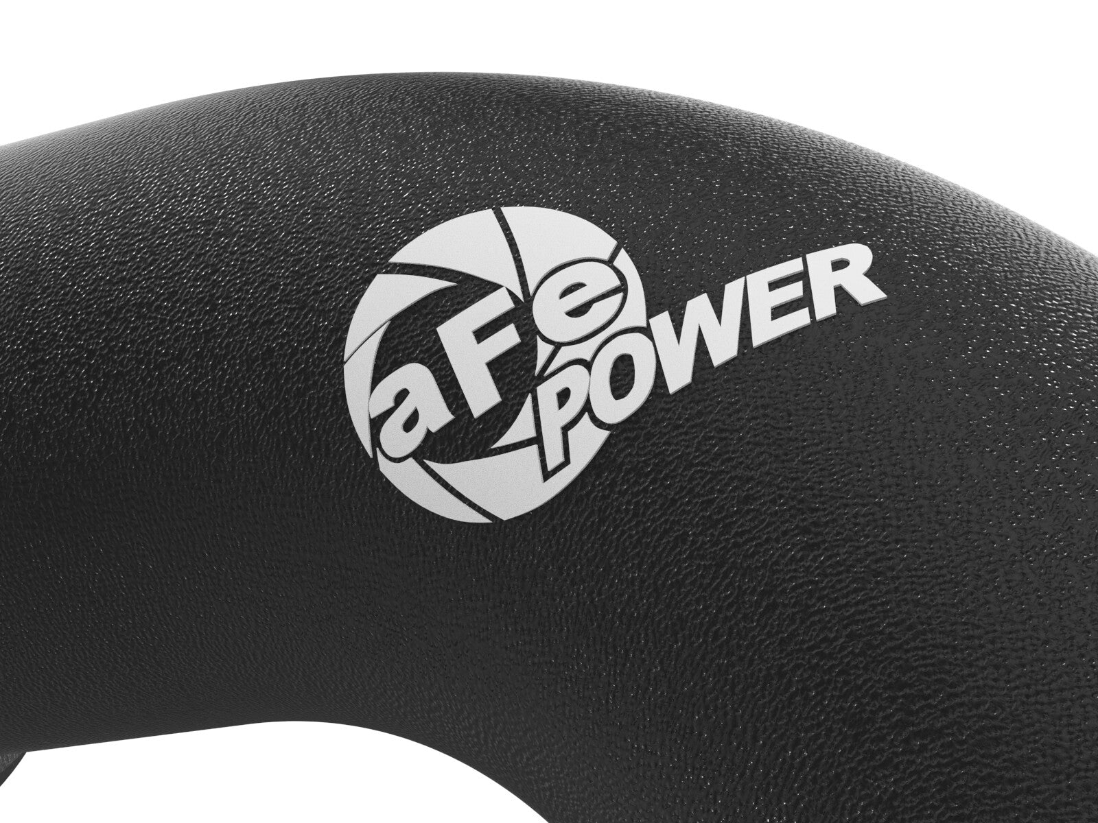 BladeRunner 3 Inch Aluminum Cold Charge Pipe Black Ford Diesel Trucks 23-26 V8-6.7L (td) aFe Power
