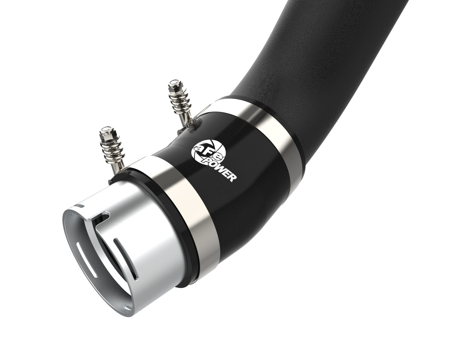 BladeRunner Aluminum Hot and Cold Charge Pipe Kit Black GM Diesel Trucks 24-26 V8-6.6L (td) L5P aFe Power