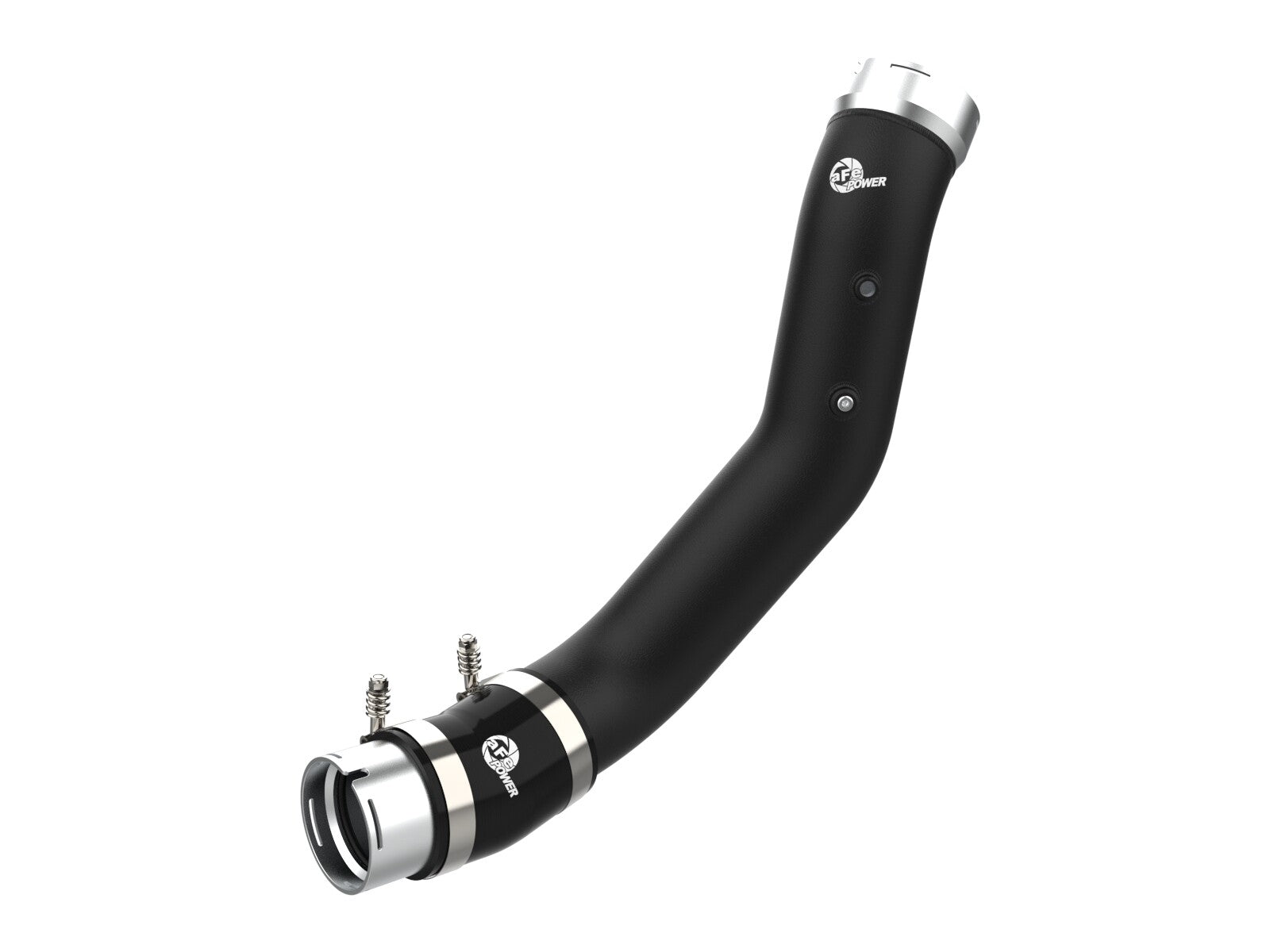 BladeRunner 3-1/2 Inch Aluminum Cold Charge Pipe Black GM Diesel Trucks 24-26 V8-6.6L (td) L5P aFe Power