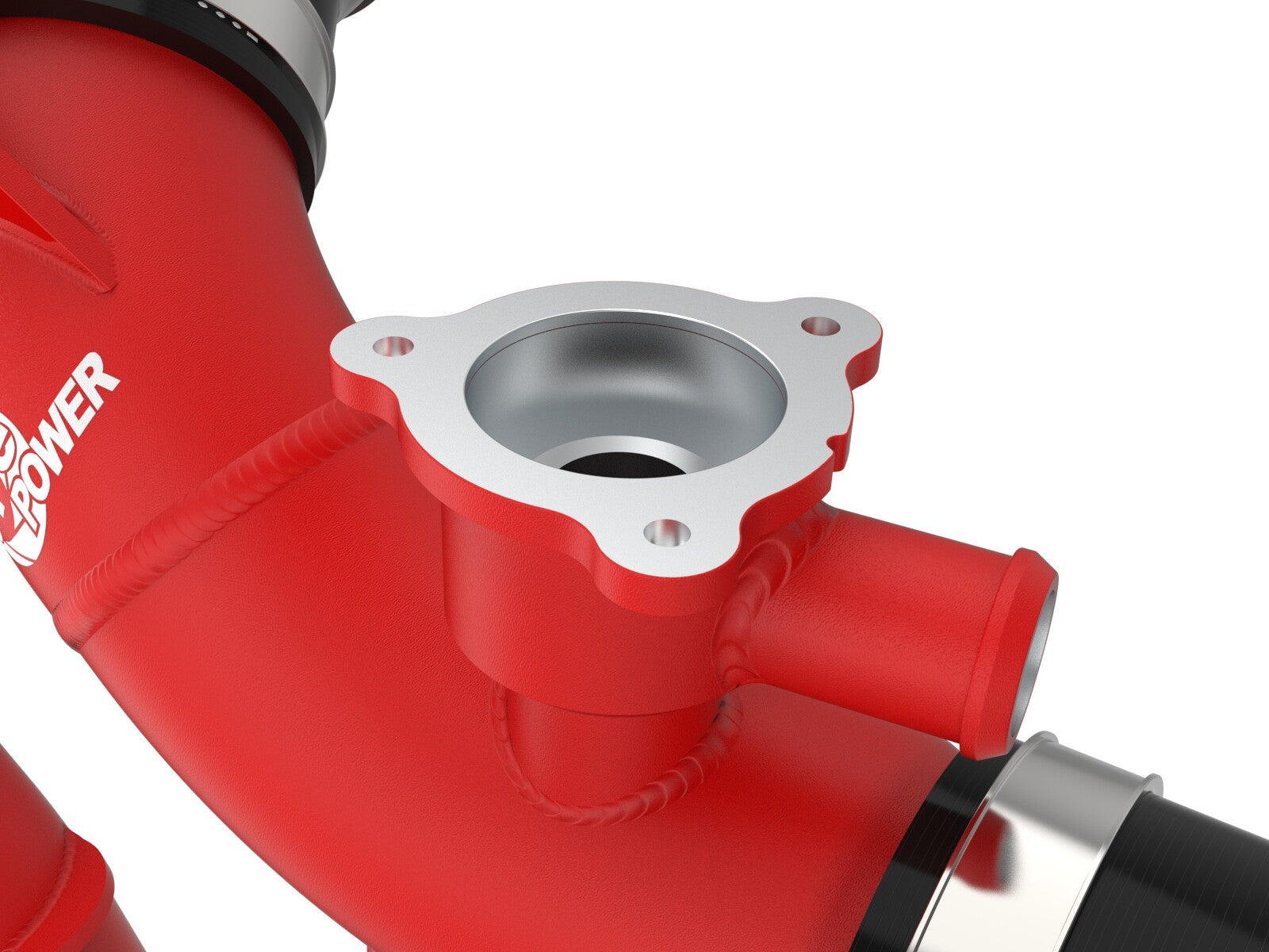 BladeRunner 2-1/2 Inch Aluminum Hot Charge Pipe Black Toyota Sequoia 23-26 V6-3.4L (tt) Hybrid aFe Power