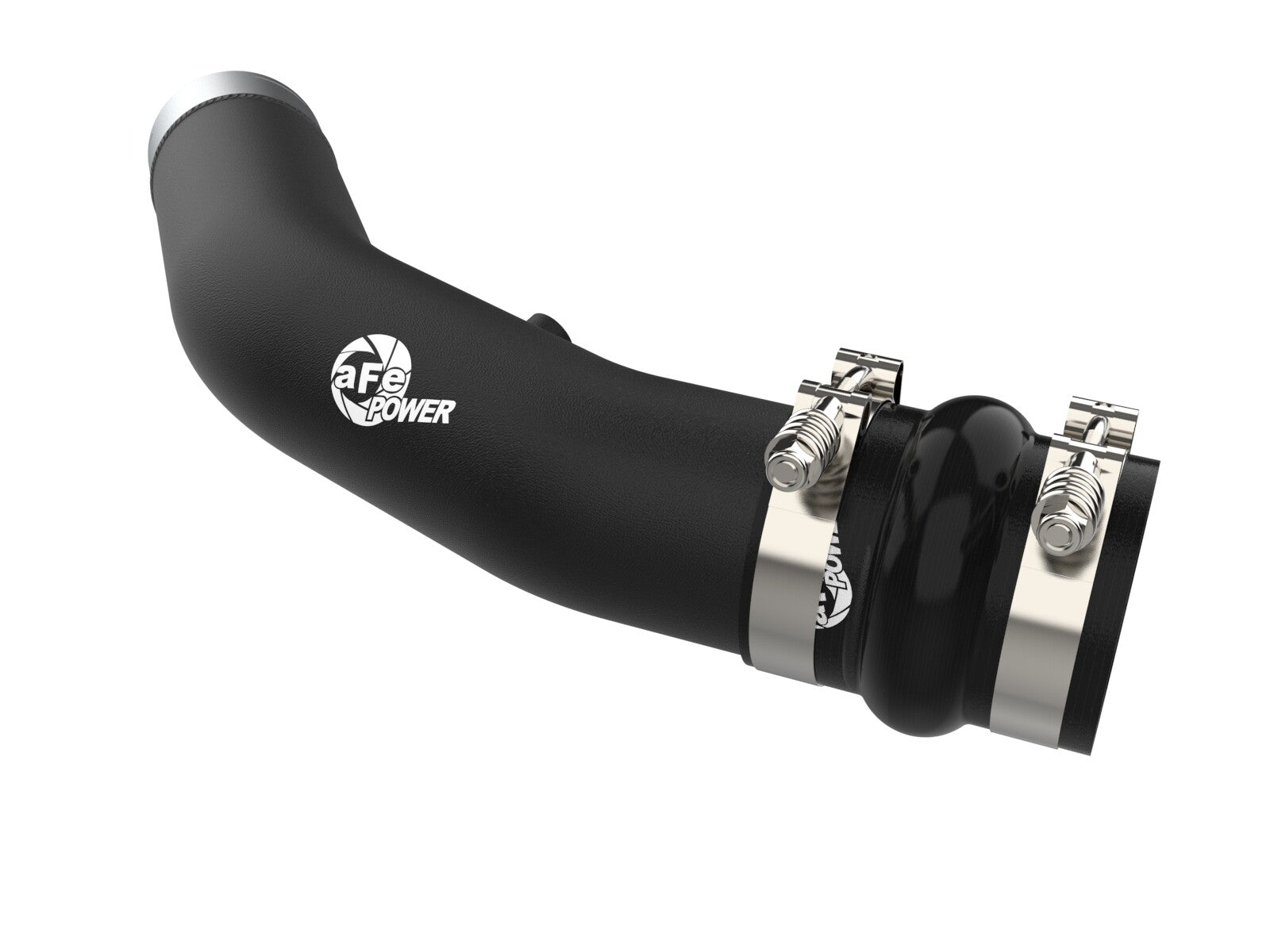 BladeRunner 3 Inch Aluminum Hot Charge Pipe Red Ford Diesel Trucks 23-26 V8-6.7L (td) aFe Power