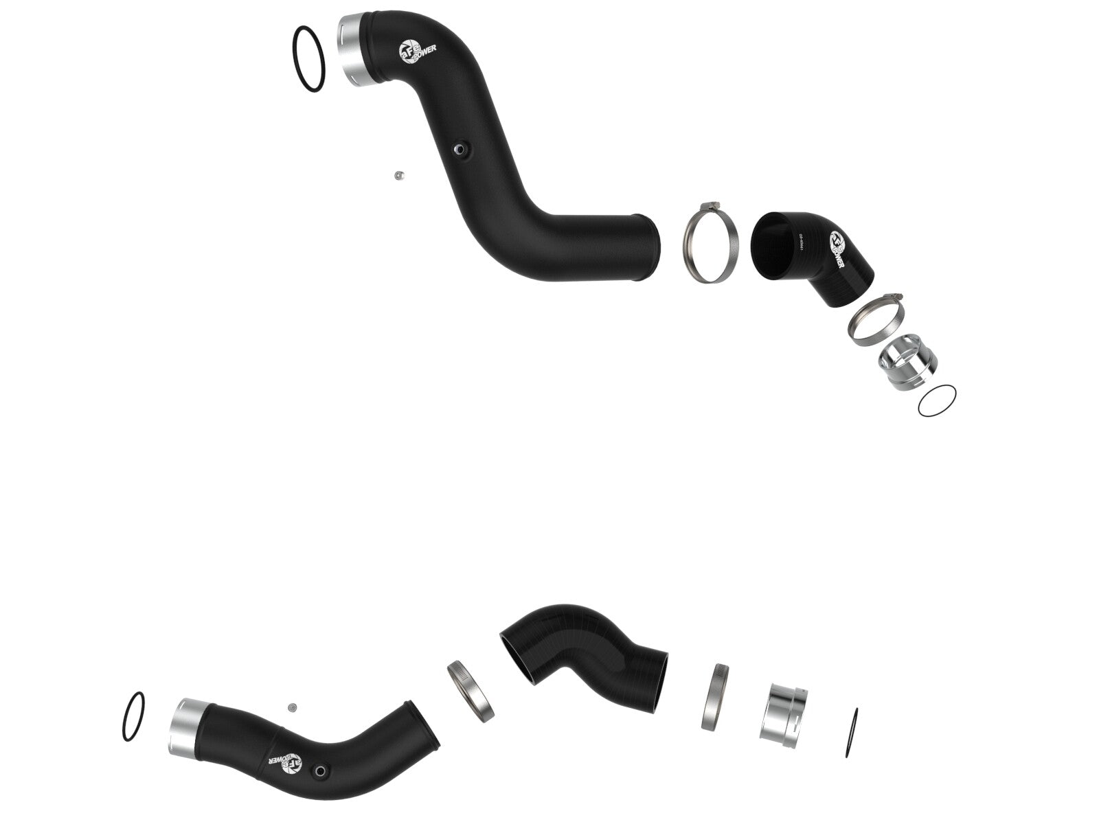 BladeRunner 2-1/2 Inch & 3 Inch Aluminum Hot and Cold Charge Pipe Kit GM Colorado/Canyon 23-26 L4-2.7L (t) aFe Power